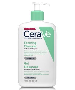 CeraVe Gel Moussant Nettoyant Peau Normale à Grasse 473ml