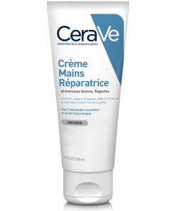 CeraVe Crème Réparatrice Mains Sèches et Abîmées 100ml