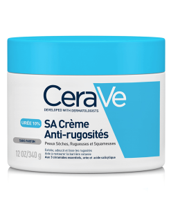 CeraVe SA Crème Anti-Rugosités Peau Sèche et Squameuse | 340g